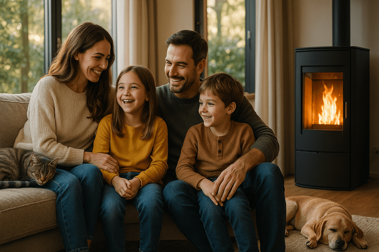 Stabilna i równomierna temperatura — jak automatyczne systemy zasilania pelletem zmieniają oblicze domowego ogrzewania?