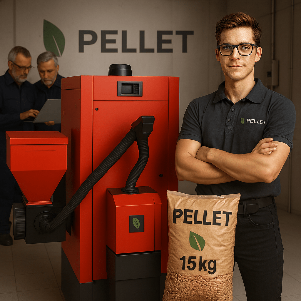 Pellet zamiast dymu. Unia Europejska zaostrza normy dla pieców i kotłów grzewczych